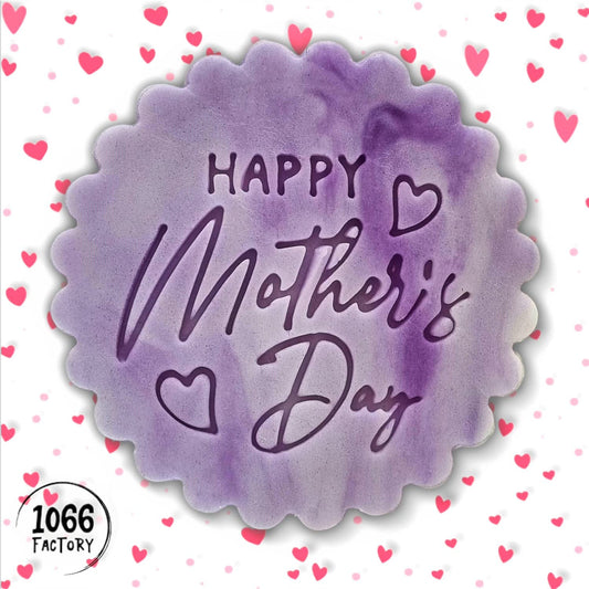 Happy Mother's Day Embosser Stamp for Fondant, Icing, Cupcake, Cake, Biscuits, Decoration