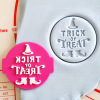 Trick or Treat - Halloween Embosser Stamp for Fondant, Icing, Cupcake, Cake, Biscuits, Decoration (Copy)