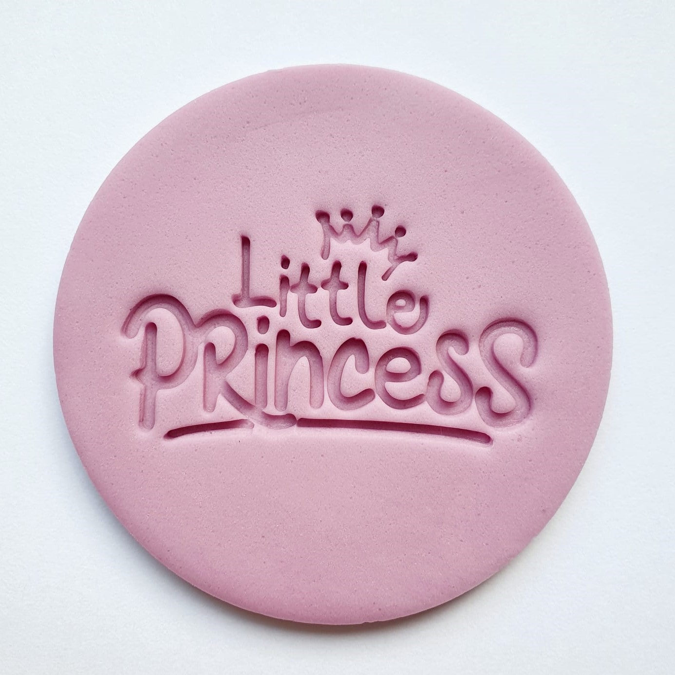 Little Princess Embosser Stamp for Fondant, Icing, Cupcake, Cake, Biscuits, Decoration