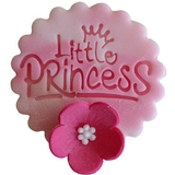 Little Princess Embosser Stamp for Fondant, Icing, Cupcake, Cake, Biscuits, Decoration