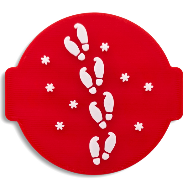 Elf foots - Christmas Embosser Stamp for Fondant, Icing, Cupcake, Cake, Biscuits, Decoration