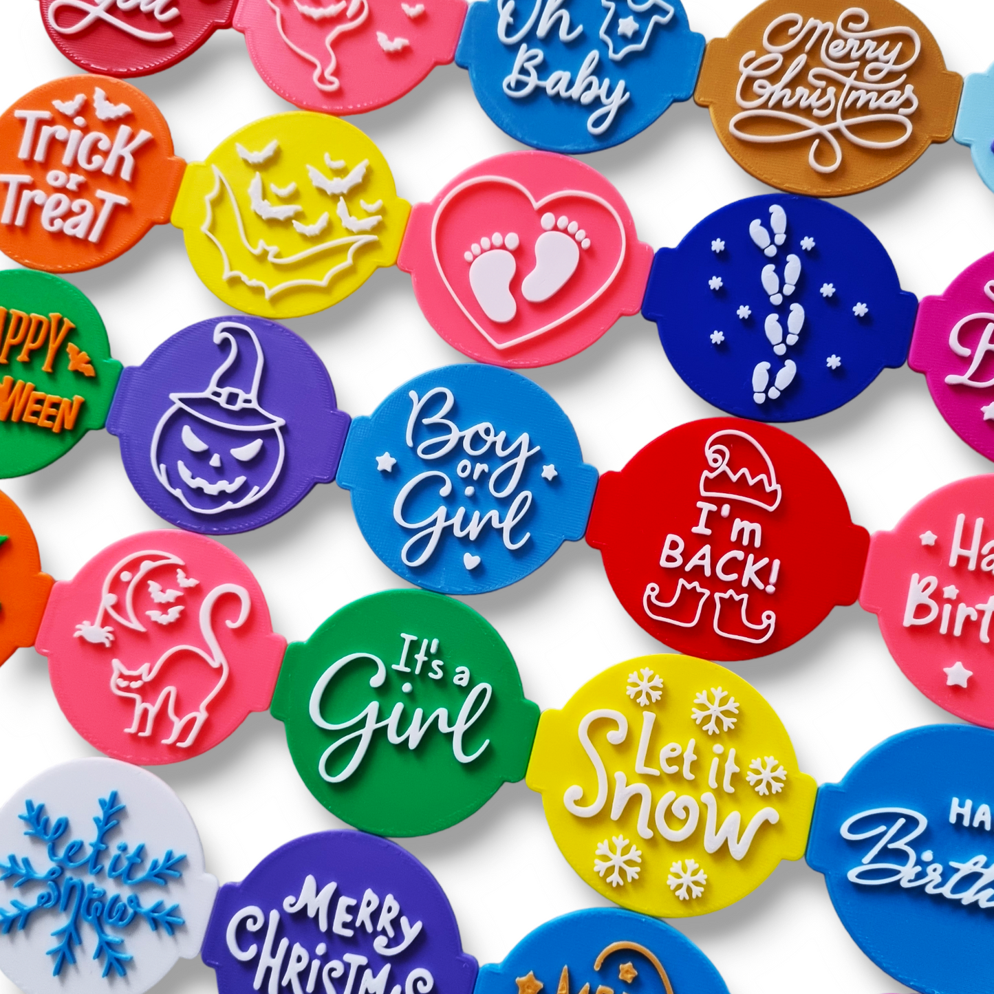 Thank You Embosser Stamp for Fondant, Icing, Cupcake, Cake, Biscuits, Decoration