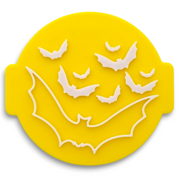 Bats - Halloween Embosser Stamp for Fondant, Icing, Cupcake, Cake, Biscuits, Decoration