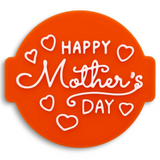 Happy Mother's Day Embosser Stamp for Fondant, Icing, Cupcake, Cake, Biscuits, Decoration