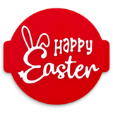 Happy Easter Embosser Stamp for Fondant, Icing, Cupcake, Cake, Biscuits, Decoration