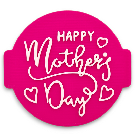 Happy Mother's Day Embosser Stamp for Fondant, Icing, Cupcake, Cake, Biscuits, Decoration