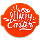 Happy Easter Embosser Stamp for Fondant, Icing, Cupcake, Cake, Biscuits, Decoration