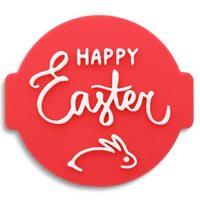 Happy Easter Embosser Stamp for Fondant, Icing, Cupcake, Cake, Biscuits, Decoration