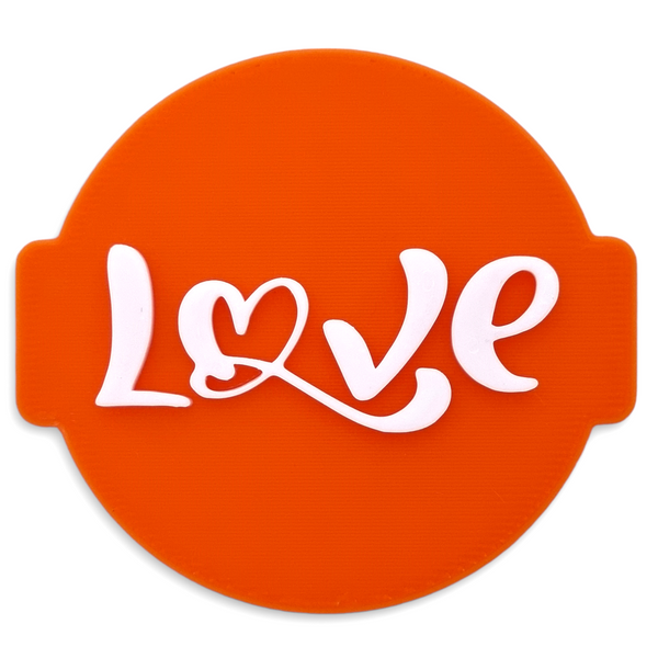 Love Embosser Stamp for Fondant, Icing, Cupcake, Cake, Biscuits, Decoration