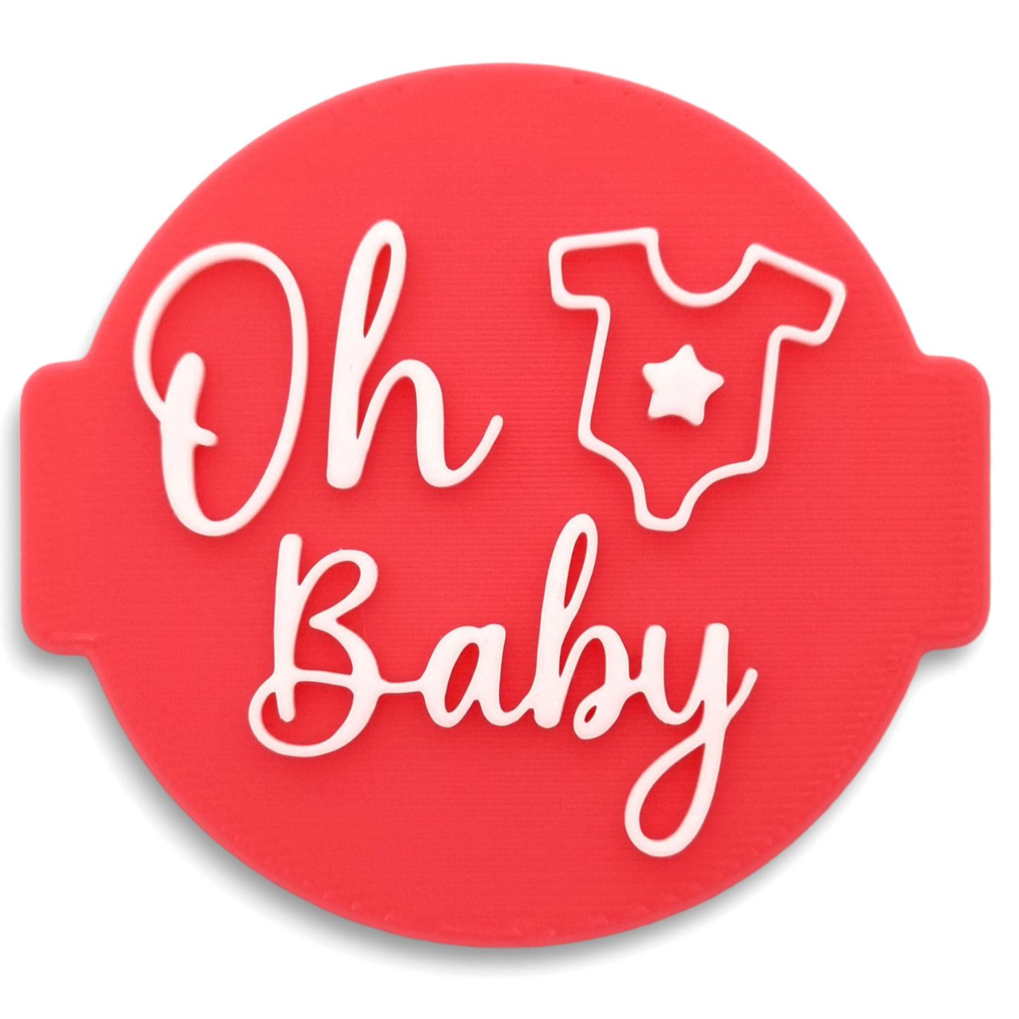 Baby Shower Embosser Stamp (Set of 3) for Fondant, Icing, Cupcake, Cake, Biscuits, Decoration