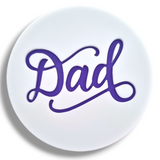 Father's Day Outbosser Stamp for Fondant, Icing, Cupcake, Cake, Biscuits, Decoration