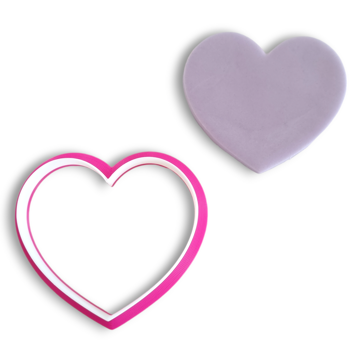 Heart Cutter for Fondant, Icing, Cupcake, Cake, Biscuits, Decoration
