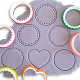 Circle Cutter for Fondant, Icing, Cupcake, Cake, Biscuits, Decoration