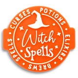 Witches Spells - Halloween Embosser Stamp for Fondant, Icing, Cupcake, Cake, Biscuits, Decoration