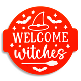 Welcome Witches - Halloween Embosser Stamp for Fondant, Icing, Cupcake, Cake, Biscuits, Decoration