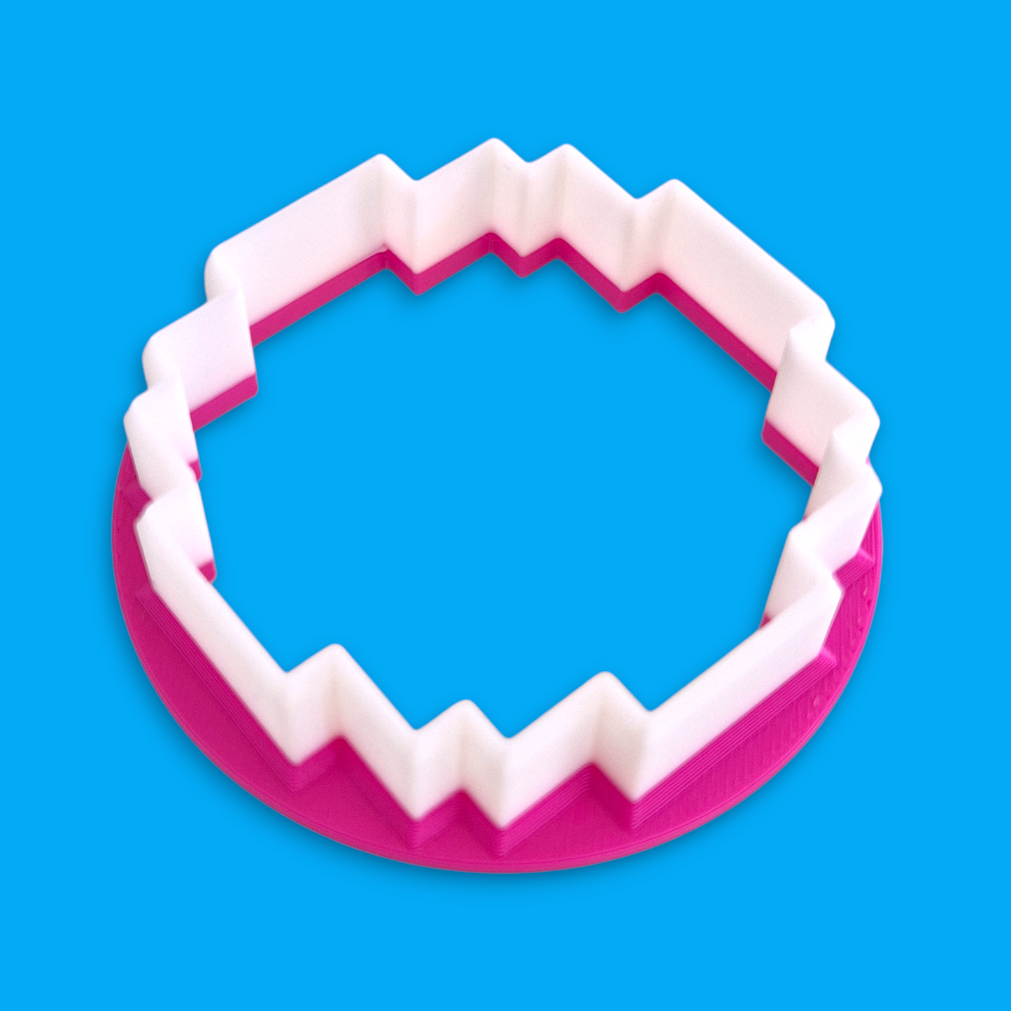 Cutter BlockStyle for Fondant, Icing, Cupcake, Cake, Biscuits, Decoration