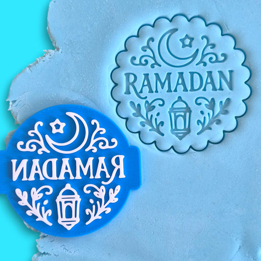 Ramadan Embosser Stamp for Fondant, Icing, Cupcake, Cake, Biscuits, Decoration and crafts with kids