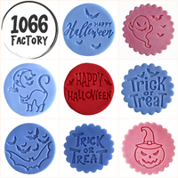 Bats - Halloween Embosser Stamp for Fondant, Icing, Cupcake, Cake, Biscuits, Decoration