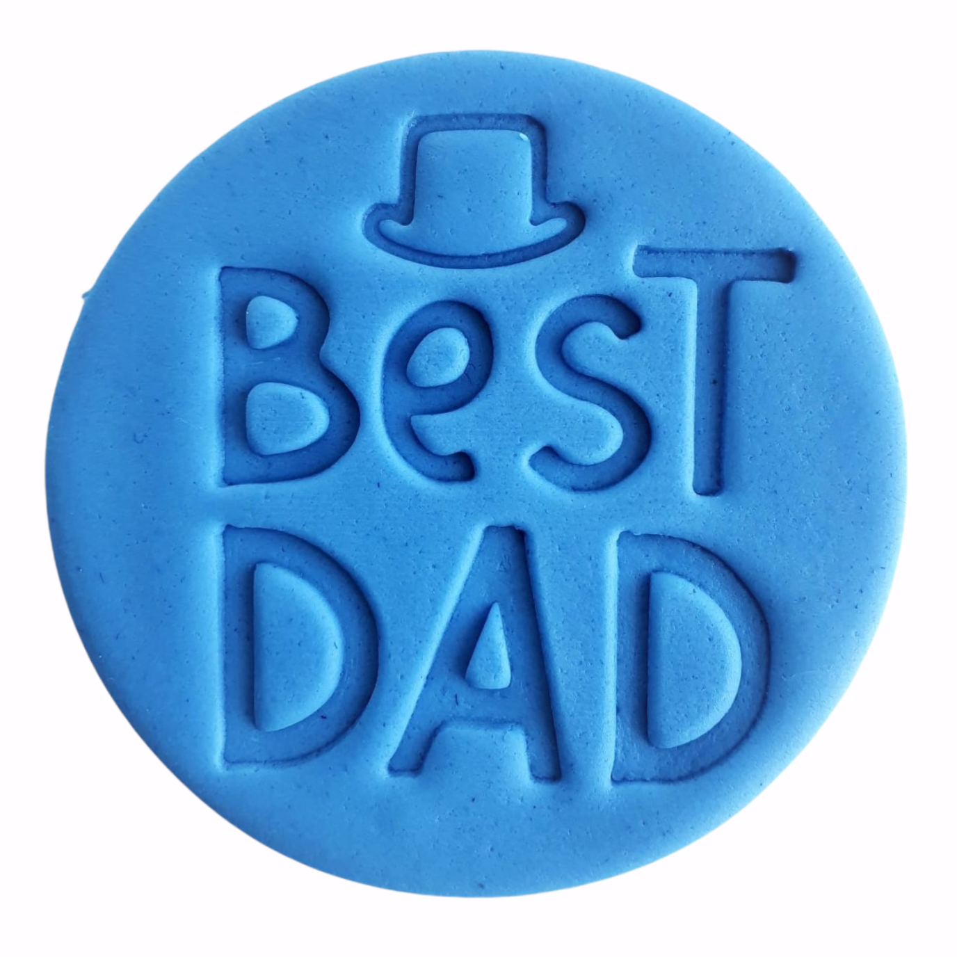 Best Dad - Father's Day Embosser Stamp for Fondant, Icing, Cupcake, Cake, Biscuits, Decoration