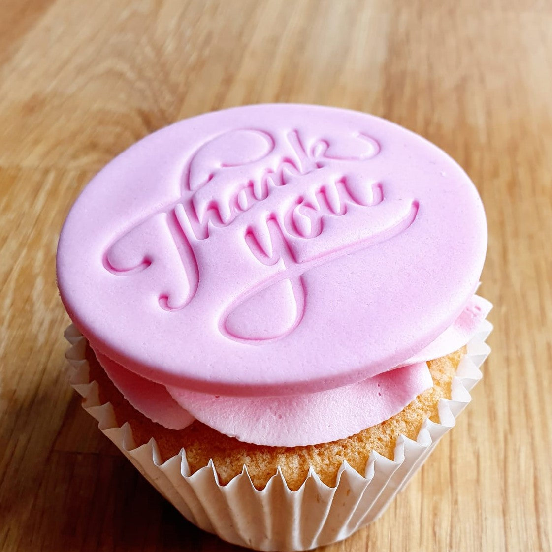 Thank You Embosser Stamp for Fondant, Icing, Cupcake, Cake, Biscuits, Decoration