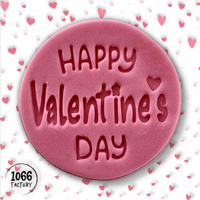Valentines Embosser Stamp for Fondant, Icing, Cupcake, Cake, Biscuits, Decoration