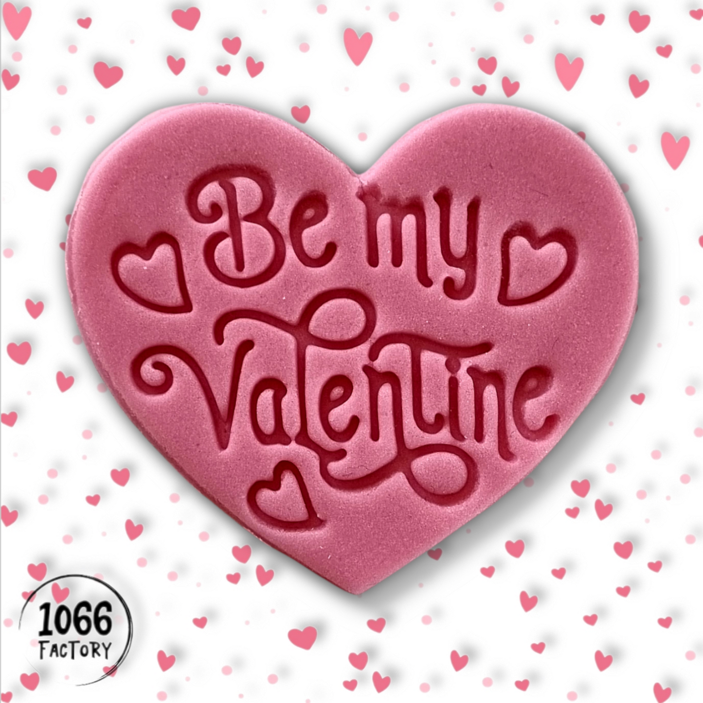 Valentines Embosser Stamp for Fondant, Icing, Cupcake, Cake, Biscuits, Decoration