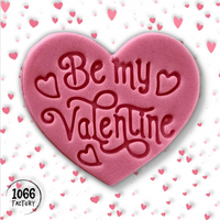 Valentines Embosser Stamp for Fondant, Icing, Cupcake, Cake, Biscuits, Decoration