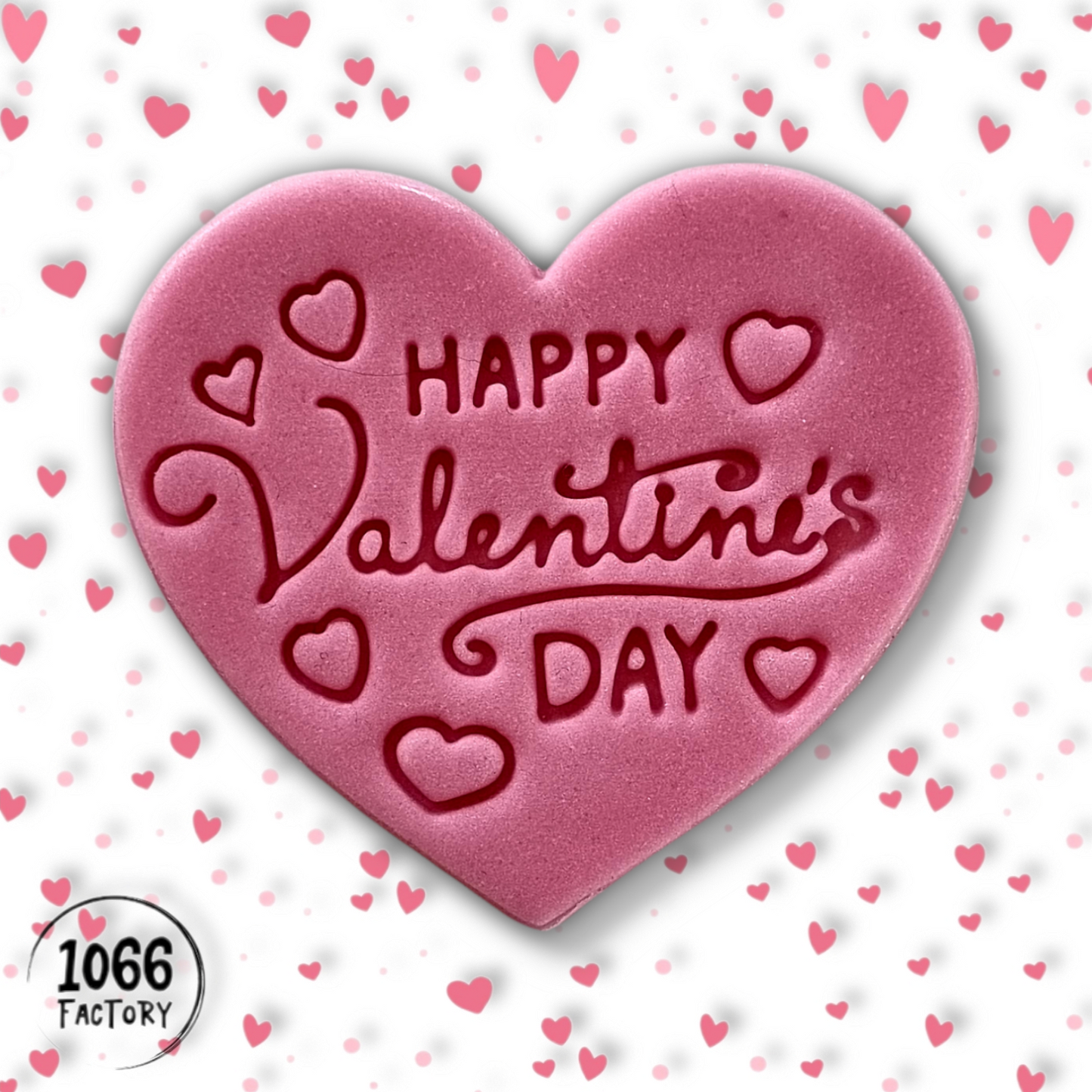 Valentines Embosser Stamp for Fondant, Icing, Cupcake, Cake, Biscuits, Decoration