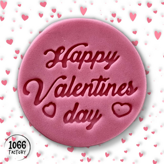 Valentines Embosser Stamp for Fondant, Icing, Cupcake, Cake, Biscuits, Decoration
