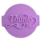 Thank You Embosser Stamp for Fondant, Icing, Cupcake, Cake, Biscuits, Decoration